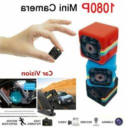 1080P COP CAM Security Camera Motion Detection 32GB Card Nig