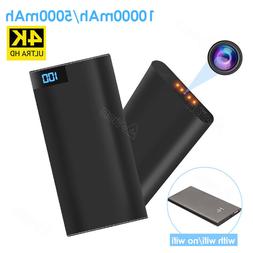 1080P WIFI Hidden Smart Camera 4K Cam Power Bank Hidden DVR 