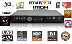 16 Channels HD Hybrid Security Recorder/NVR TVI/960H/IP/Clou