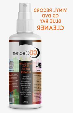 250ML PROFESSIONAL VINYL RECORD CLEANER CD DVD CLEANING FLUI
