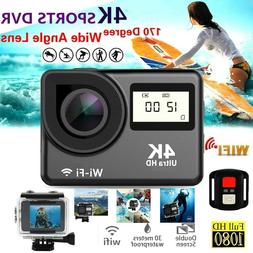 4K Portable Waterproof Sports Camera HD DV Car Action Video 