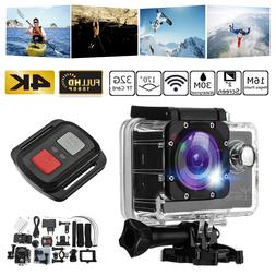 4K Ultra HD WiFi Sport Action Camera Waterproof DV Video Rec