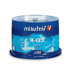 50 Pack Music CD-R Discs Media for Audio MP3 Data Recordable