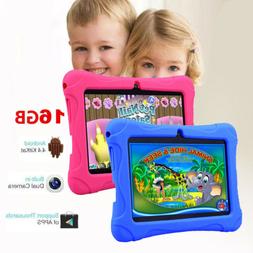 7" 16GB Kids Tablet Android Dual Camera WiFi Education Game 