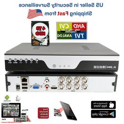 With 4tb Hard Drive For Security Camera System