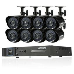 8x 720p Cctv Camera Security System Kits Us