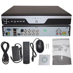 Evertech 8 Channel 720P AHD Realtime H.264 High Profile Stan