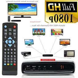 Analog To Digital TV Converter Box RCA AV Recording Watching