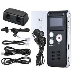 Rechargeable Dictaphone Telephone Mp3 Player
