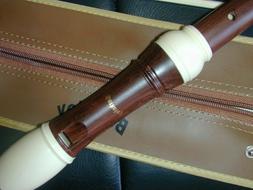 Berkeley F Alto BAROQUE w/ C Solid Maple Soprano Recorder