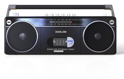 Boombox Am/fm Radio Usb/sd - Black