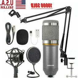 BM-800 Professional Microphone Mic Kit Broadcasting Studio R