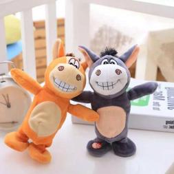 Burro Stuffed Toy Singing Speak Walking Sound Record For Chi
