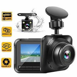 Fhd 1080p Front And Rear Cameras,driving Loop