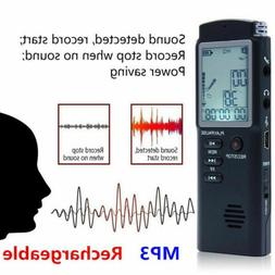 Digital Voice Activated Audio Recording Device 32G Voice Rec