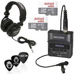 Mic Bundle W/ 32gb Sandisk Sd + Studio Headphones