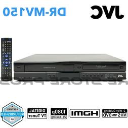 JVC DR-MV150B DVD VCR Combo Player VHS to DVD Recording HDMI