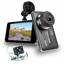 Dual Dash Cam Front and Rear, NINE CUBE 1080p HD Driving Rec