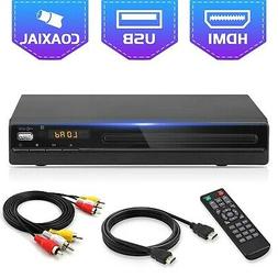 Jinhoo DVD Player for TV, All Region Free DVD CD Recorded Di