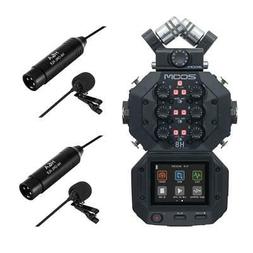 - With 2 Pack Xlr Lavalier Microphone #zh8 K1