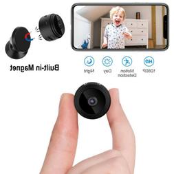Mini Spy Camera HD 1080P Wifi Hidden Security Cam with Magne