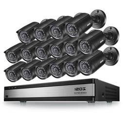 720p Security Camera System 16ch Kit