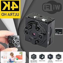 HD 4K 1080P WIFI Mini IP Camera Hidden P2P CCTV Cam Night Vi