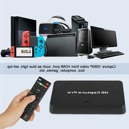 HD Capture Box 4K HDMI 1080P Recording For PC DVD TV Xbox Vi
