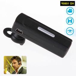 HD  Headset Earphone Spy Hidden Camera Digital Video Cam DVR