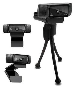 Logitech HD Pro Webcam C920, Widescreen Video Recording,1080