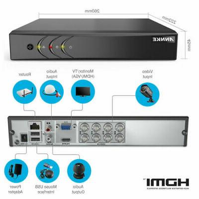 ANNKE 5MP 5IN1 DVR Video Recorder for TVI/AHD