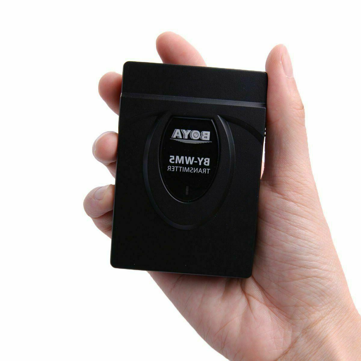 BOYA Studio Recorder Wireless Lavalier Microphone System For