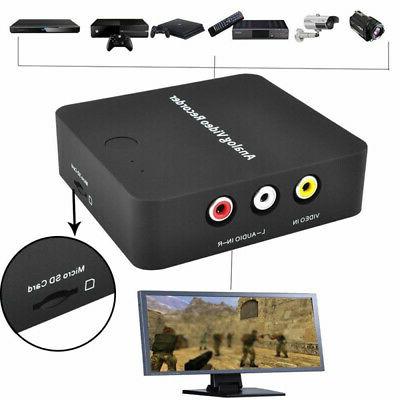 Video-capture Box Device Records To Sd Card