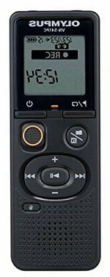 Olympus VN-541PC With PC Link 4GB Black Digital Voice Record