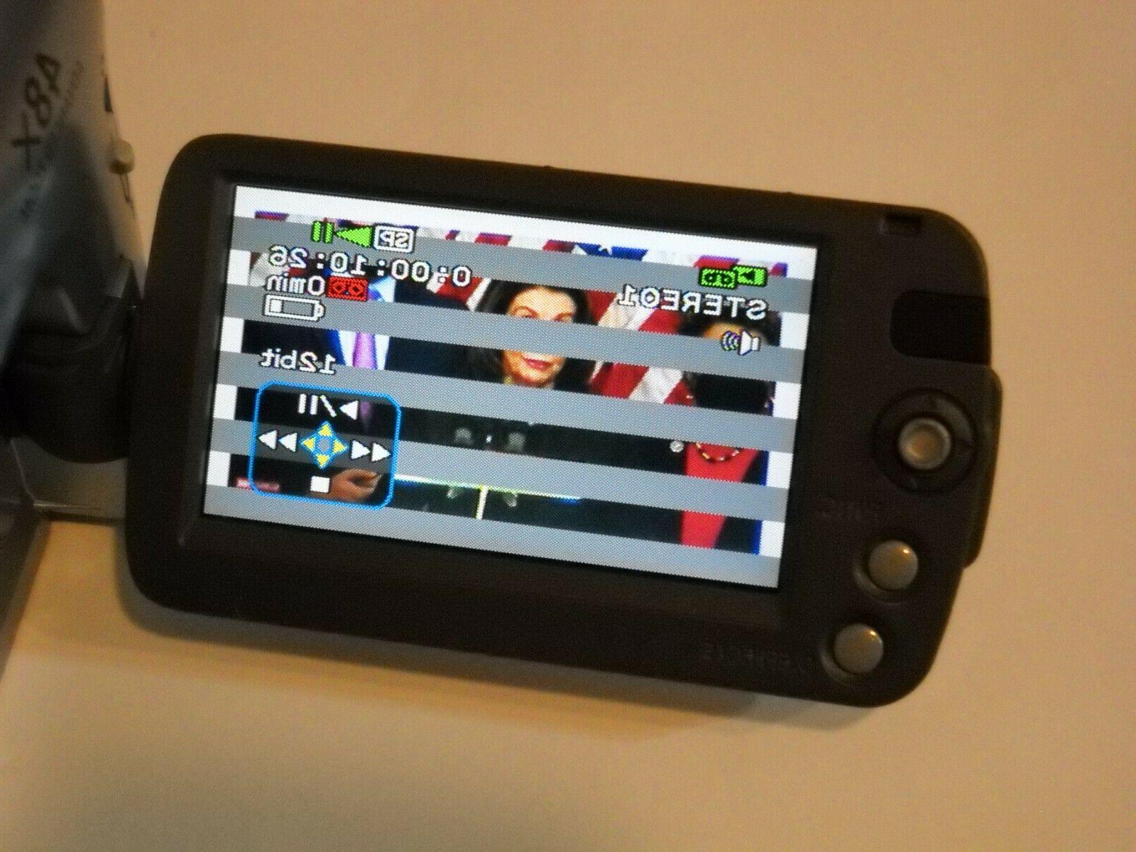 Canon DV Camcorder Play AS-IS Playback