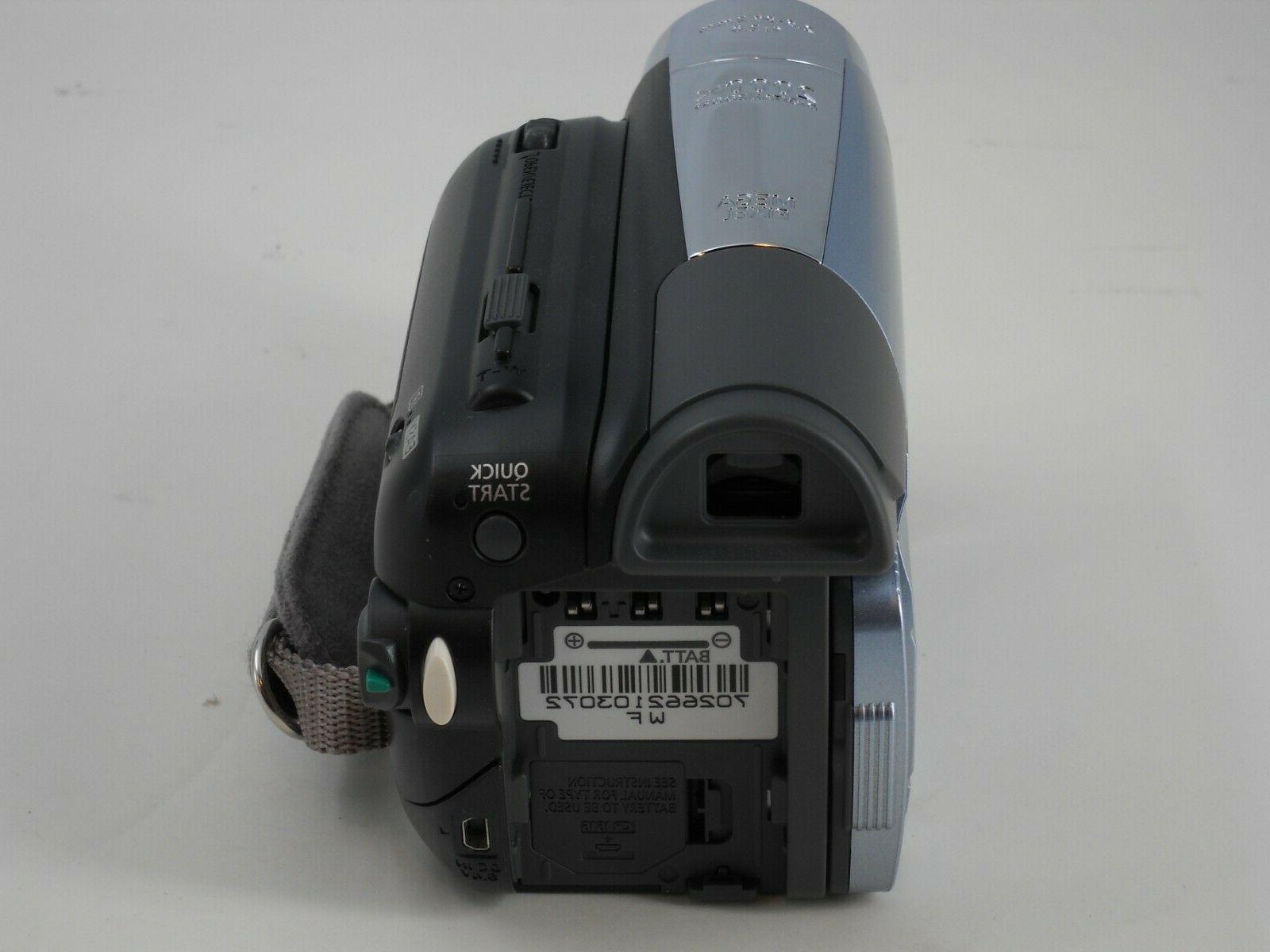 Canon ZR930 Digital DV Camcorder Record Play MiniDV AS-IS Playback