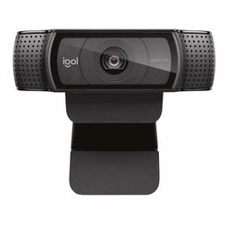 Logitech HD Pro Webcam C920, Widescreen Video Recording,1080