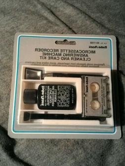 Microcassette Recorder/Answering Machine Cleaner & Care Kit 