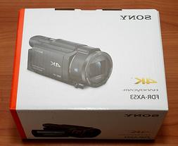 NEW Sony HANDYCAM 4K FDRAX53/B 4K HD Video Recording Camcord