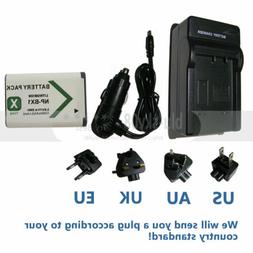 NP-BX1 Rechargeable Battery Pack + Charger for Sony HDR-MV1 