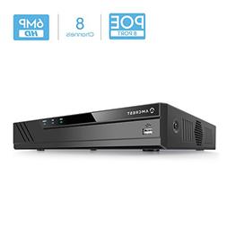 - Supports Recording 8ch Up To 6-megapixel Ip Cameras, 8ch P