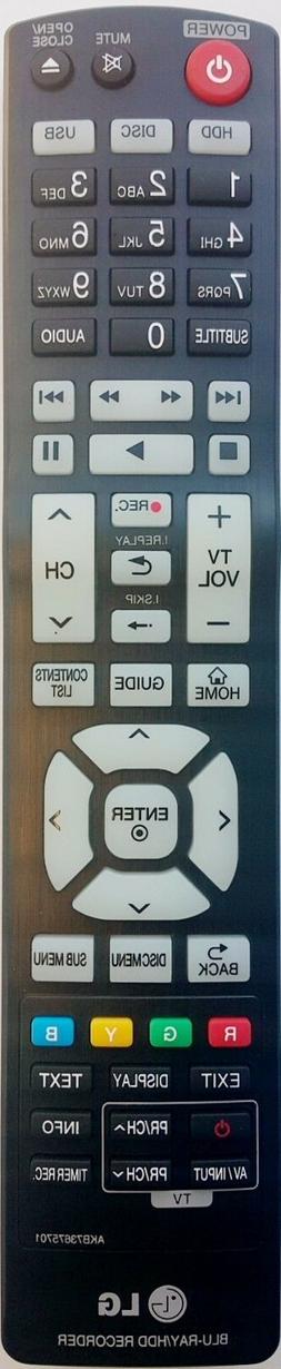 Original LG Remote Control  AKB73675701 - BR629T BR625T BLU-