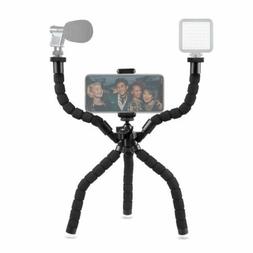 Phone Tripod Rig,UBeesize Flexible Smartphone Video Tripod f