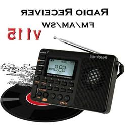 FM/AM/SW Radio World Band Receiver With Sleep Timer FM Radio