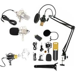 Professional Studio Condenser Microphone Kit Recording Broad