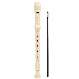 Flute Descant 8 Hole Key Of C With Cleaning Rod For Gift Pla