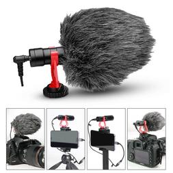 Shotgun Recording Camera Video Microphone for DSLR Camcorder