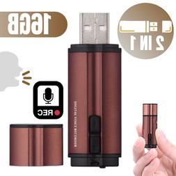 Usb Voice Activated Listening Device Mini Microphone 16gb Mp