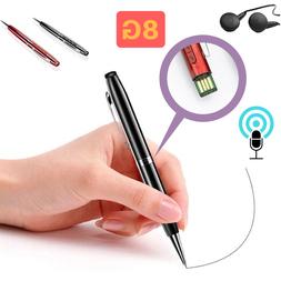 Pen Usb Mini Portable Rechargeable Audio 8gb Mp3