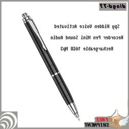 Pen Mini Sound Audio Rechargeable 16gb Mp3
